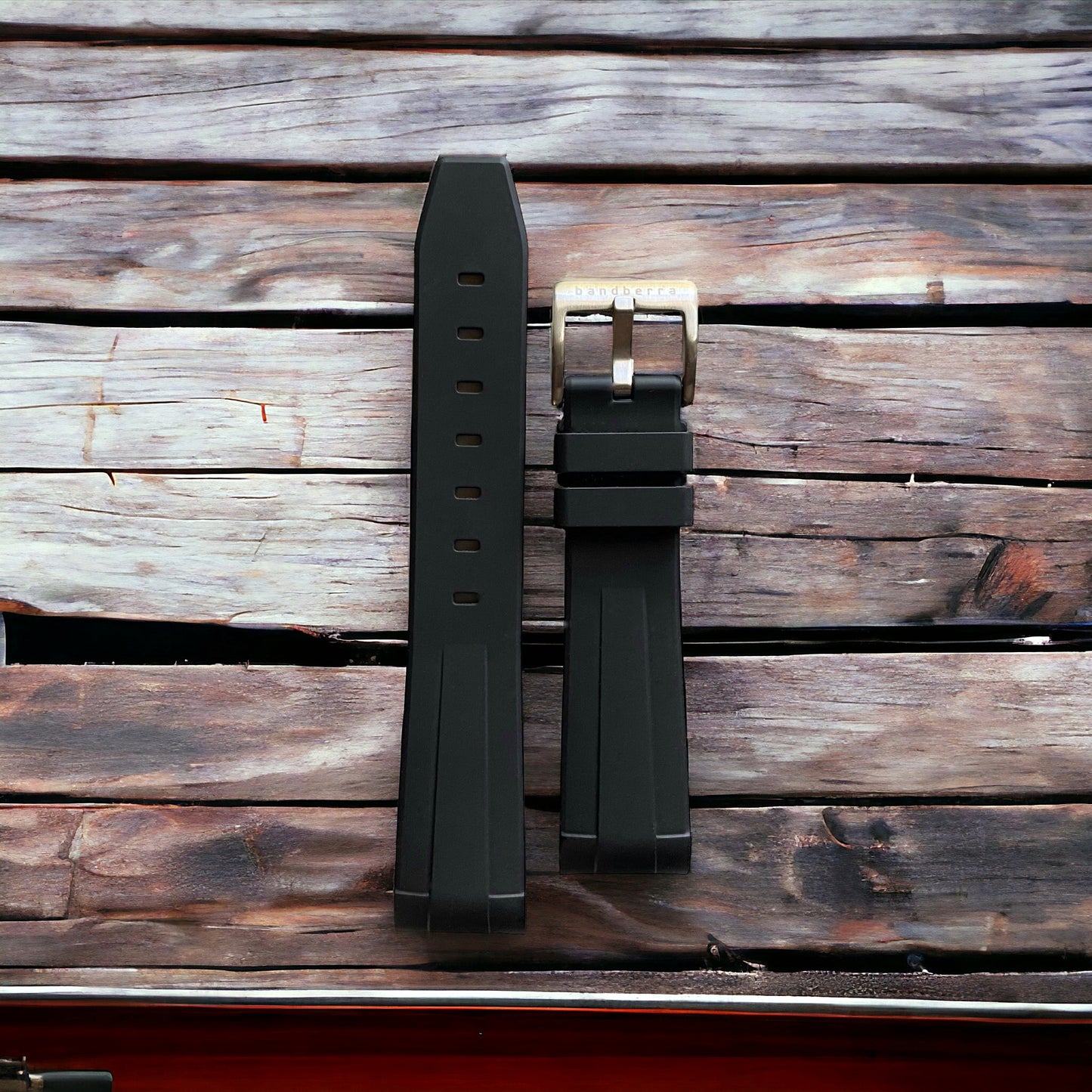 Rubber Curved End | Black