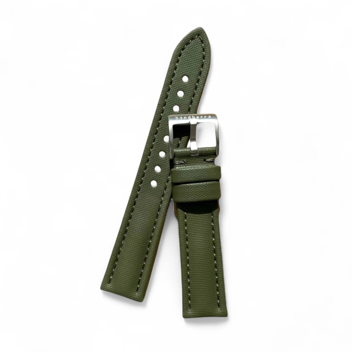Sailcloth Quick Release Watch Band | Green