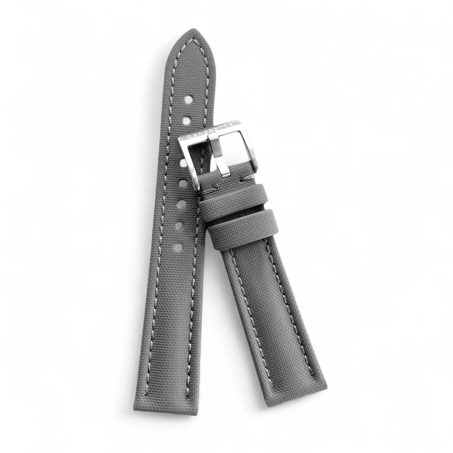 Sailcloth Quick Release Watch Band | Grey