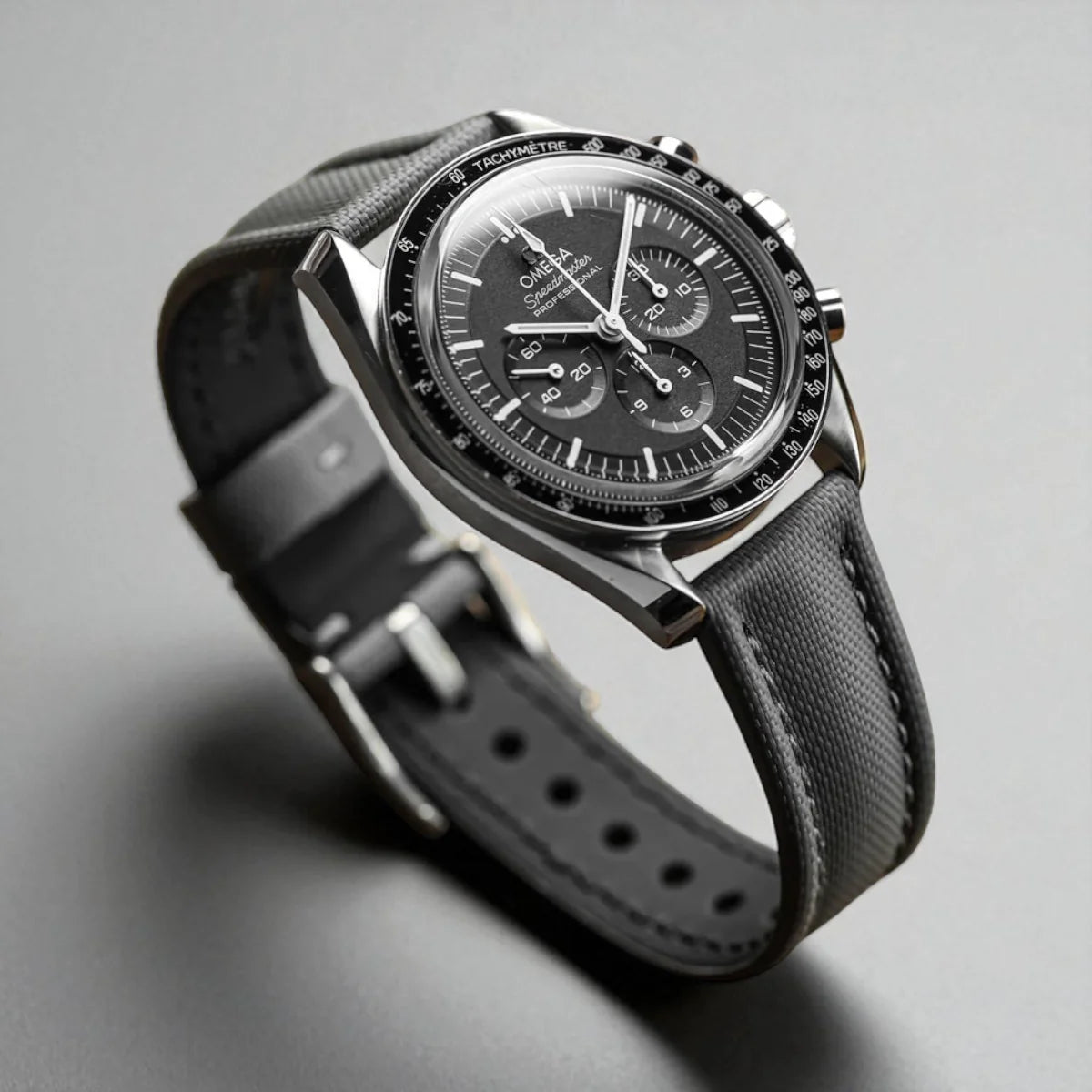 Sailcloth Quick Release Watch Band | Grey