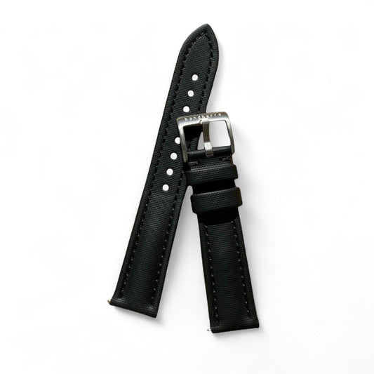 Sailcloth Quick Release Watch Band | Black