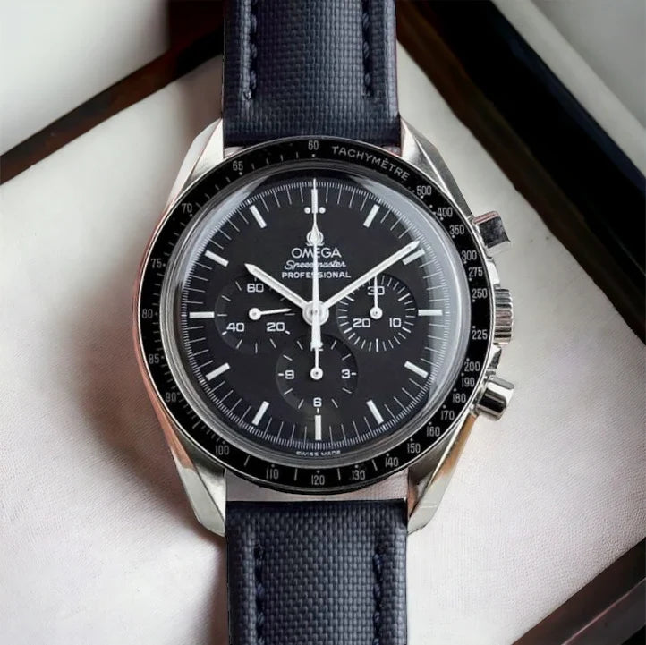 Sailcloth Quick Release Watch Band | Black